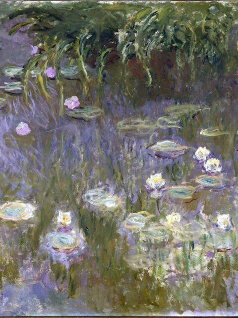 Les Nymphéas de Claude Monet, le bassin impressionniste reproduit à l’huile peinte à la main sur toile
