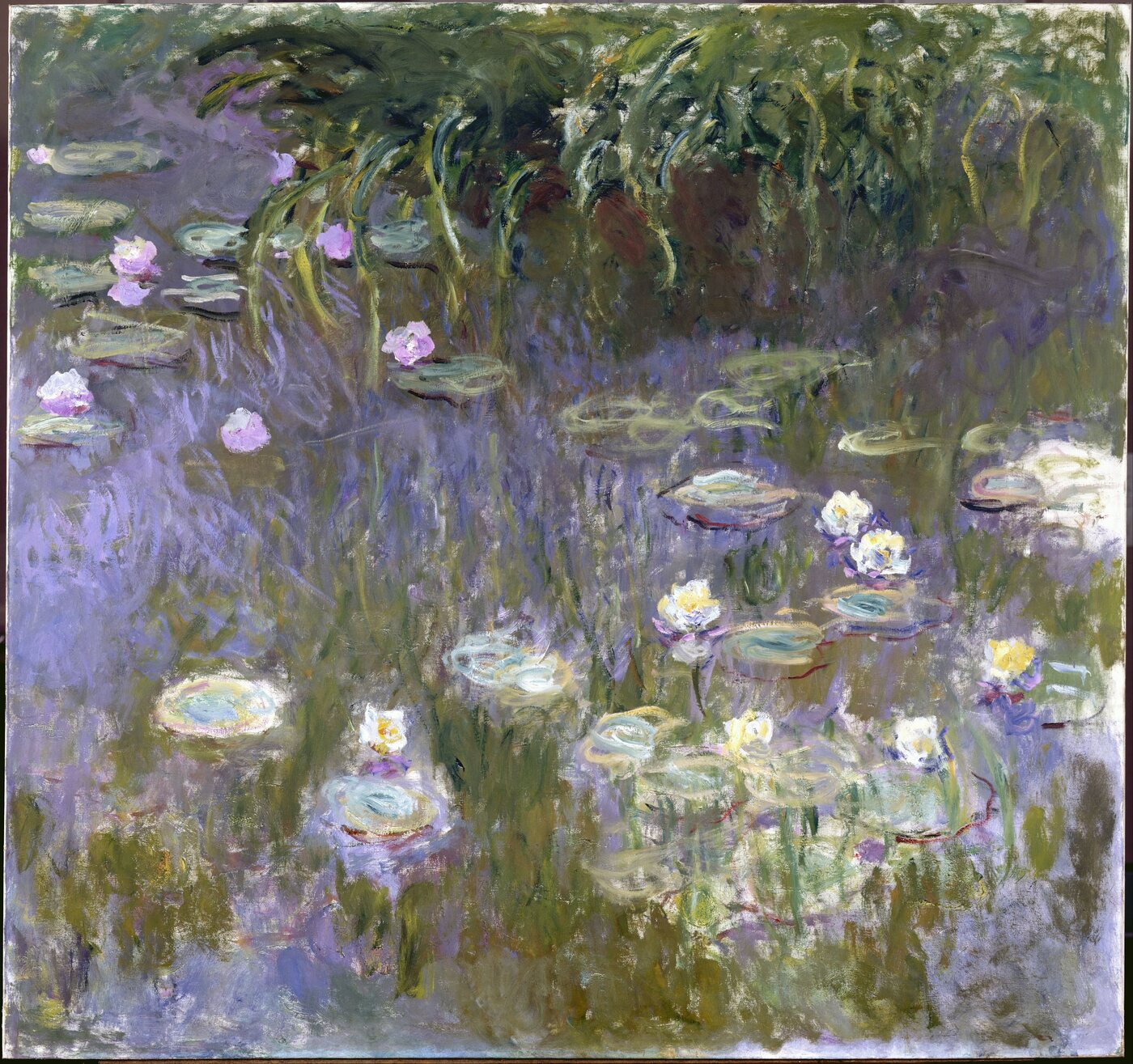 Les Nymphéas de Claude Monet, le bassin impressionniste reproduit à l’huile peinte à la main sur toile