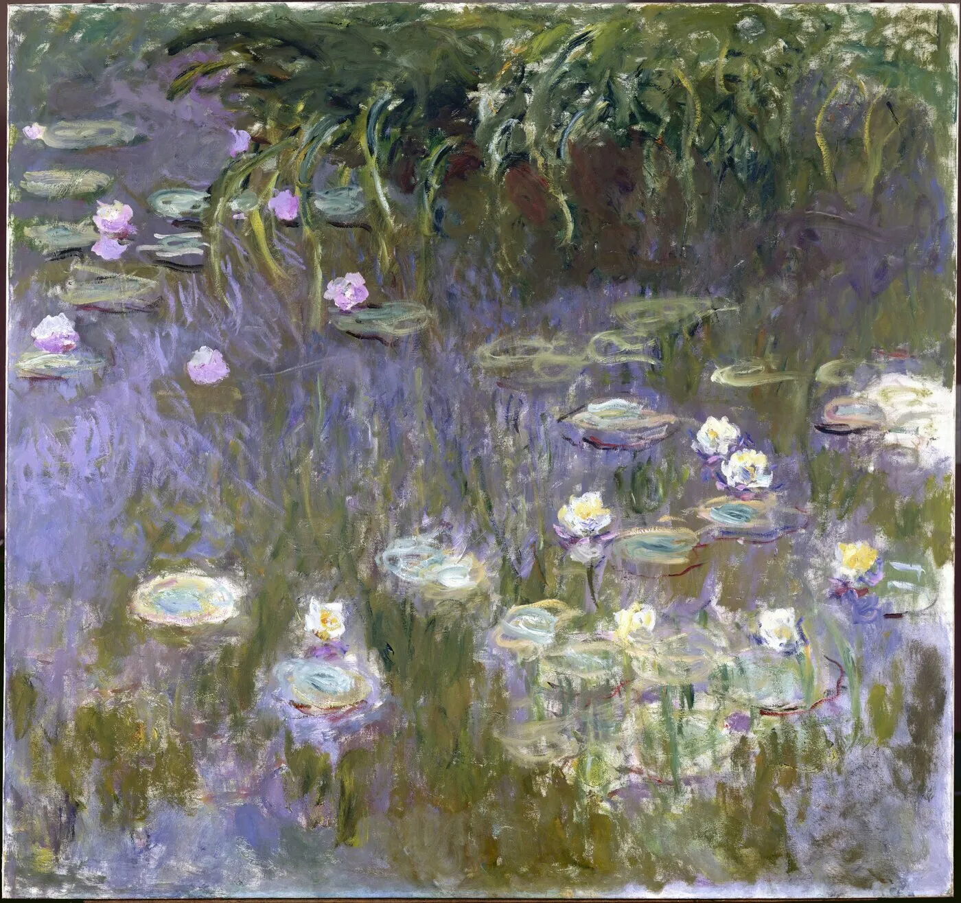 Les Nymphéas de Claude Monet, le bassin impressionniste reproduit à l’huile peinte à la main sur toile