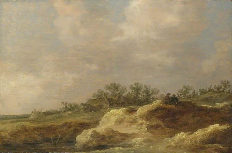 A Cottage on a Heath — Jan van Goyen
