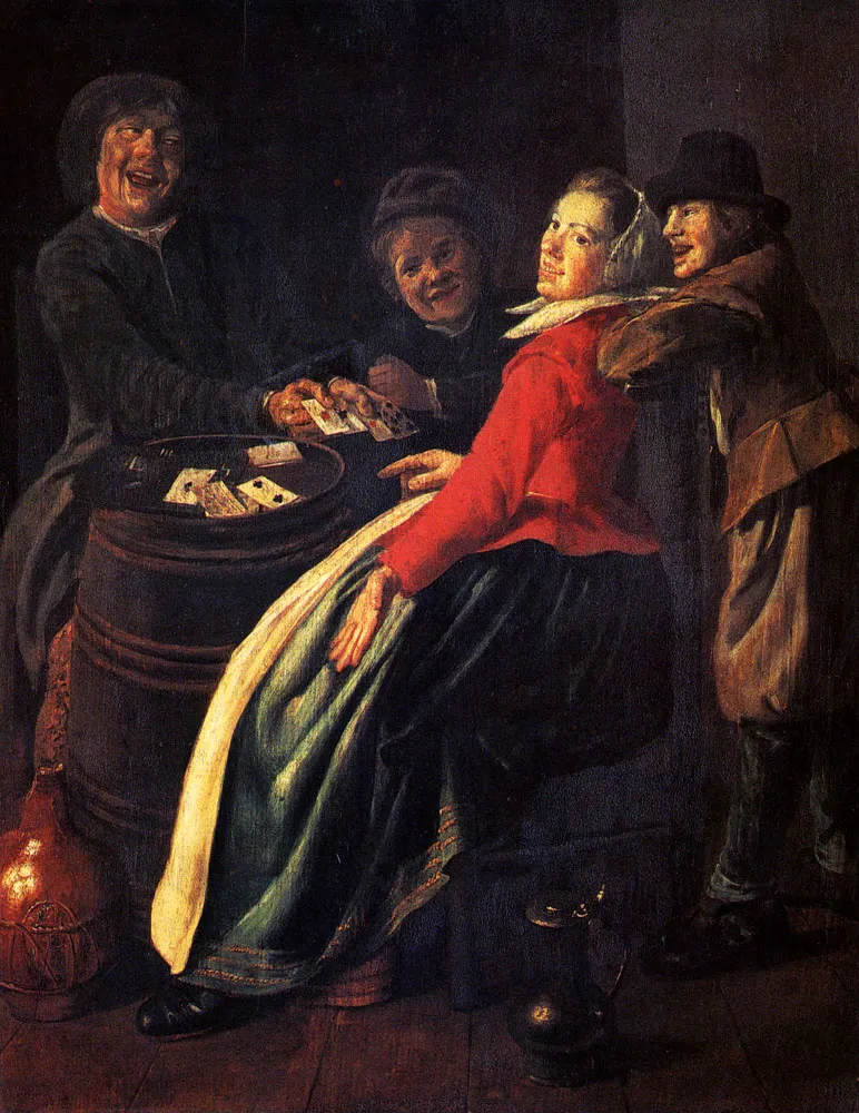 A Game Of Cards — Judith Leyster