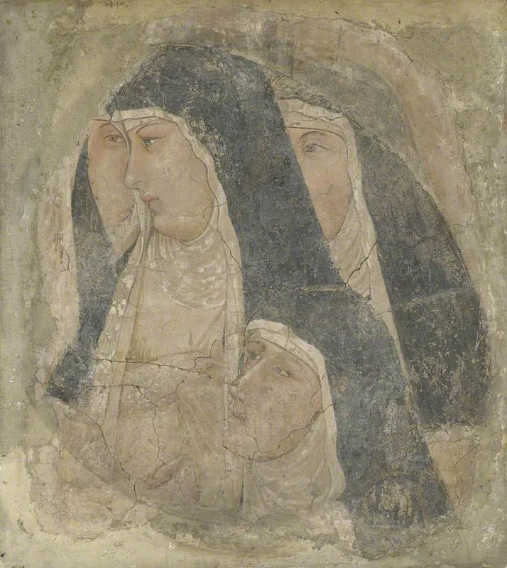 A Group of Poor Clares — Ambrogio Lorenzetti