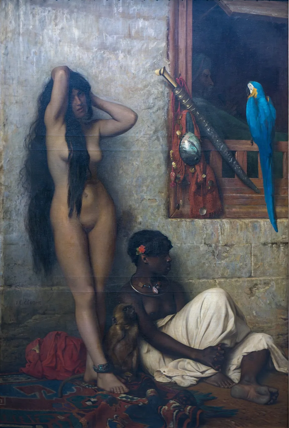 A vendre, esclaves au Caire — Jean-Léon Gérôme