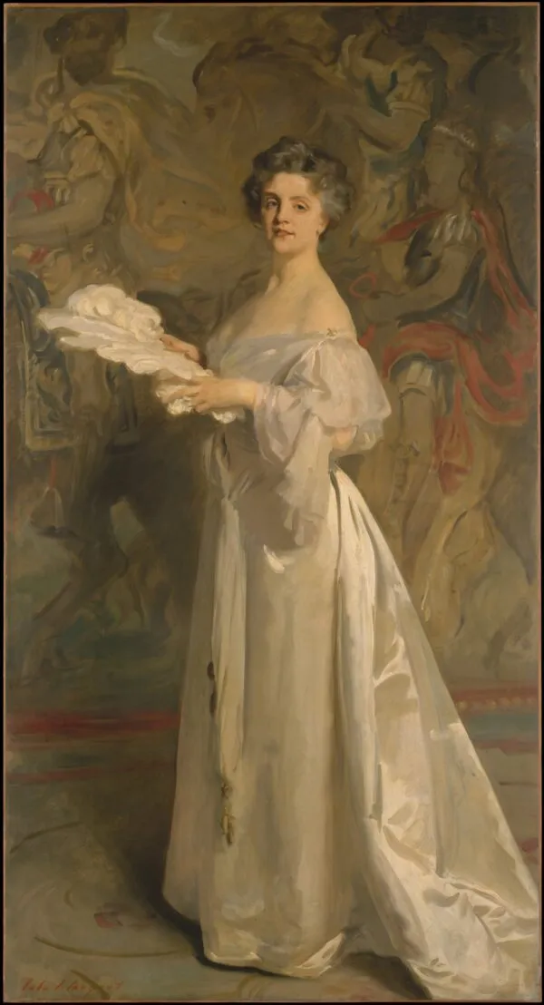 Ada Rehan (1894) by John Singer Sargent — original painting reproduced as a hand-painted oil on canvas