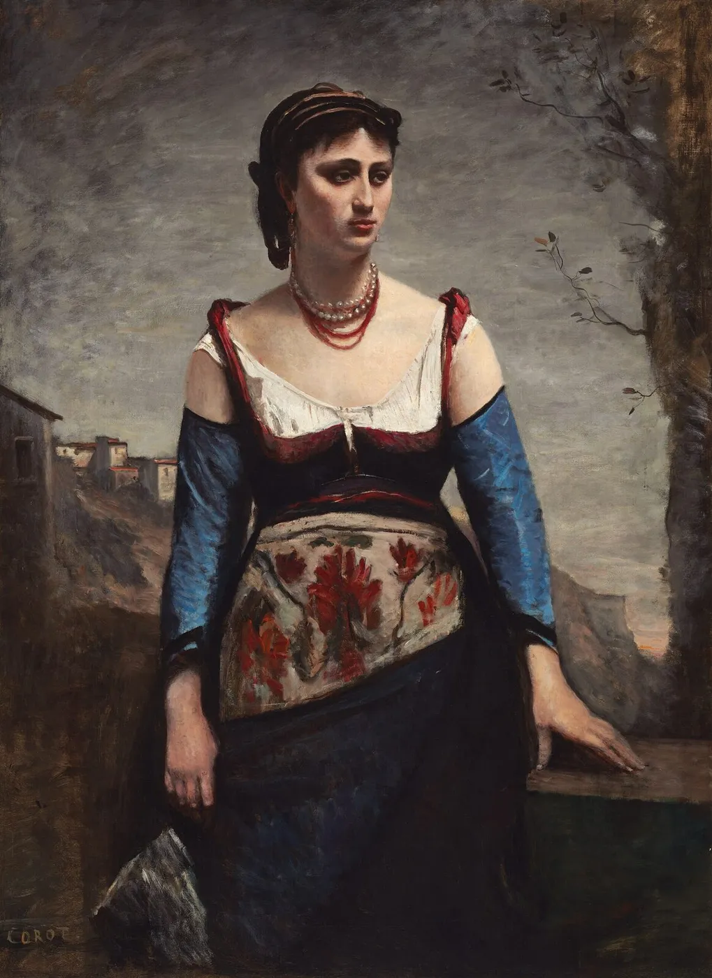 Agostina — Jean-Baptiste Camille Corot