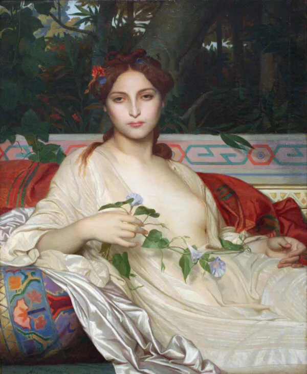 Albaydé (1848) by Alexandre Cabanel — original painting reproduced as a hand-painted oil on canvas