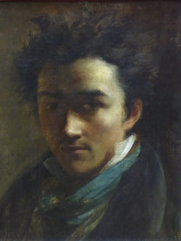 Alexandre Colin (1815) by Théodore Géricault — original painting reproduced as a hand-painted oil on canvas