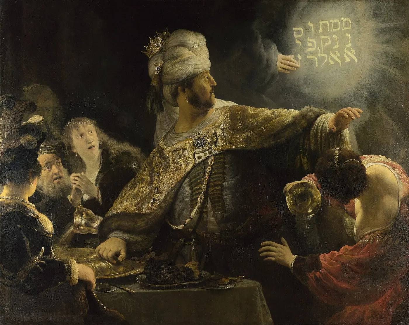Le Festin de Balthazar — Rembrandt