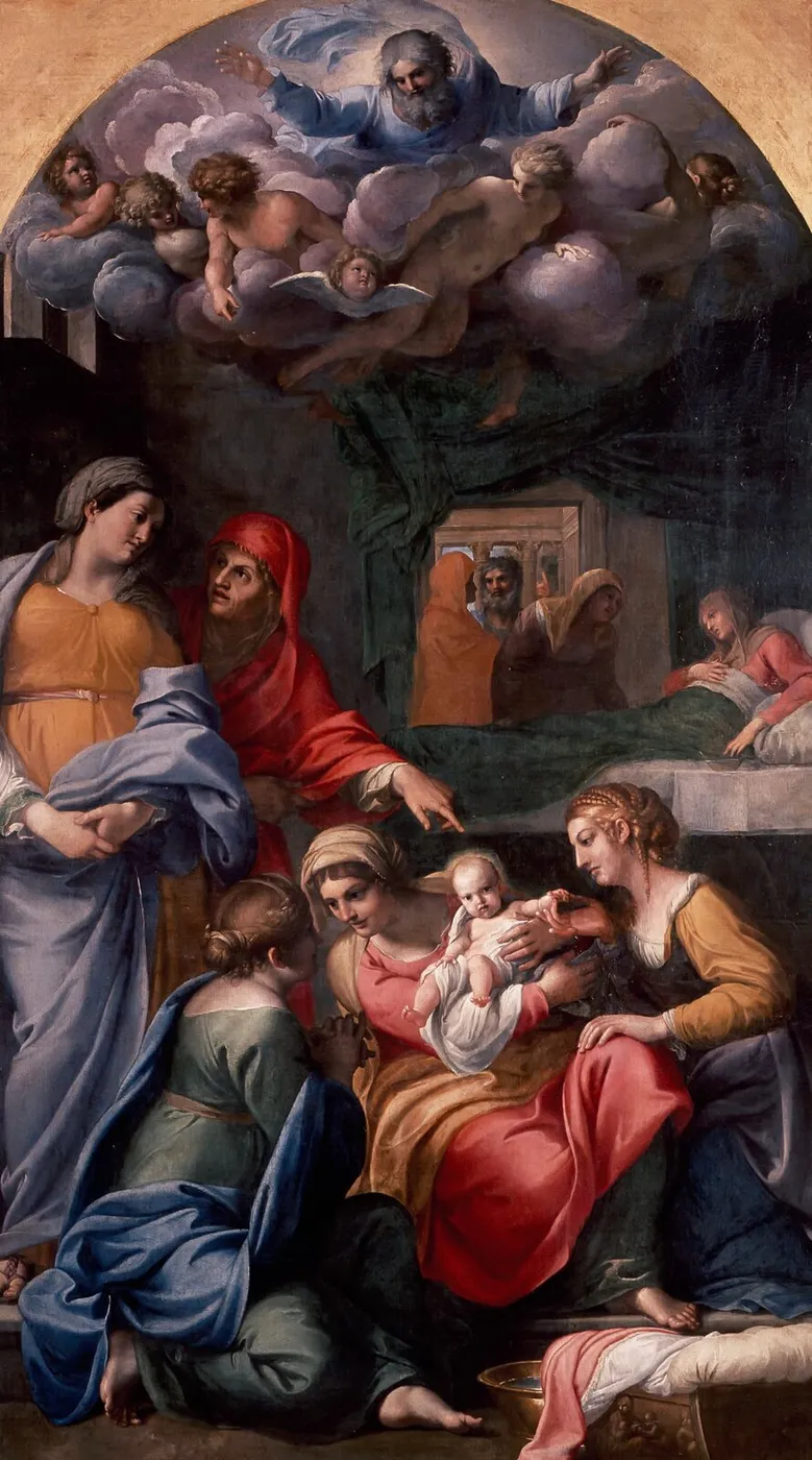 Birth of the Virgin — Annibale Carracci