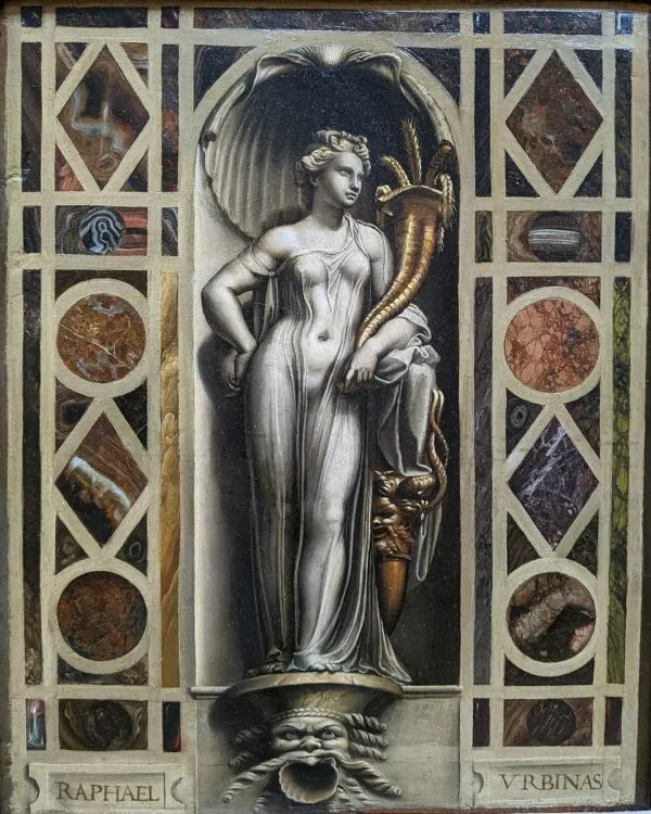 Ceres (1516) by Raphael — original painting reproduced as a hand-painted oil on canvas