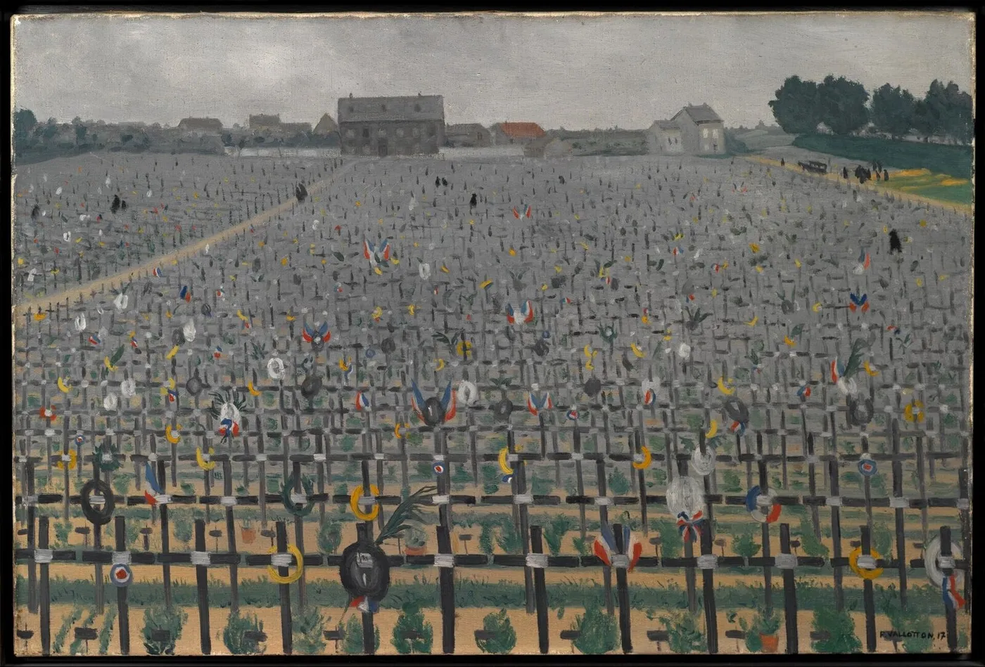 Châlons War Cemetery — Félix Vallotton