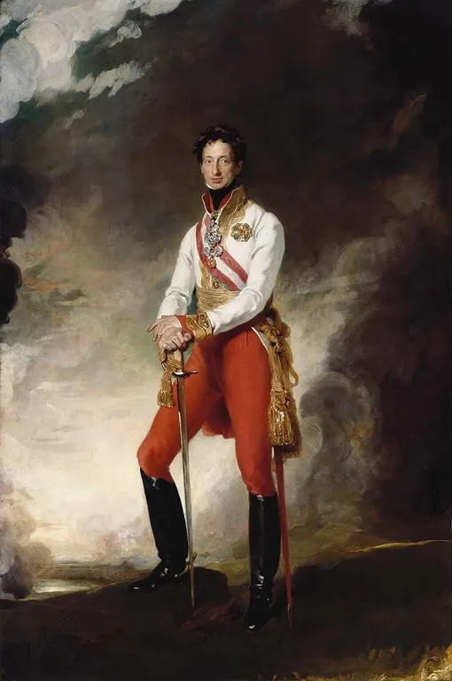 Charles, Archduke of Austria (1771-1847) (1819) by Thomas Lawrence — original painting reproduced as a hand-painted oil on canvas