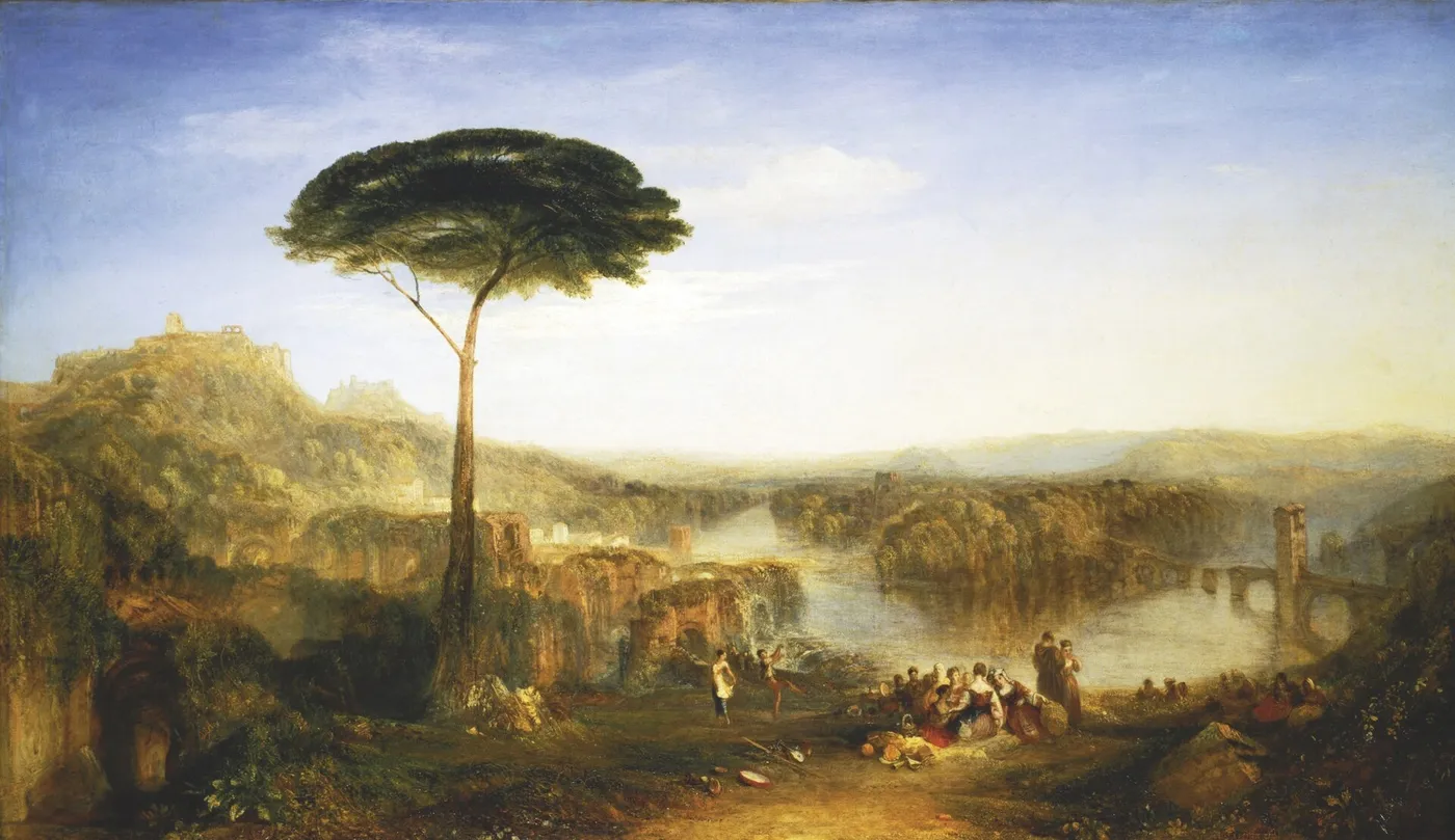Childe Harold’s Pilgrimage - Italy (1832) by J. M. W. Turner — original painting reproduced as a hand-painted oil on canvas
