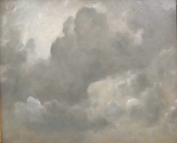 Cloud study (1822) by John Constable — original painting reproduced as a hand-painted oil on canvas
