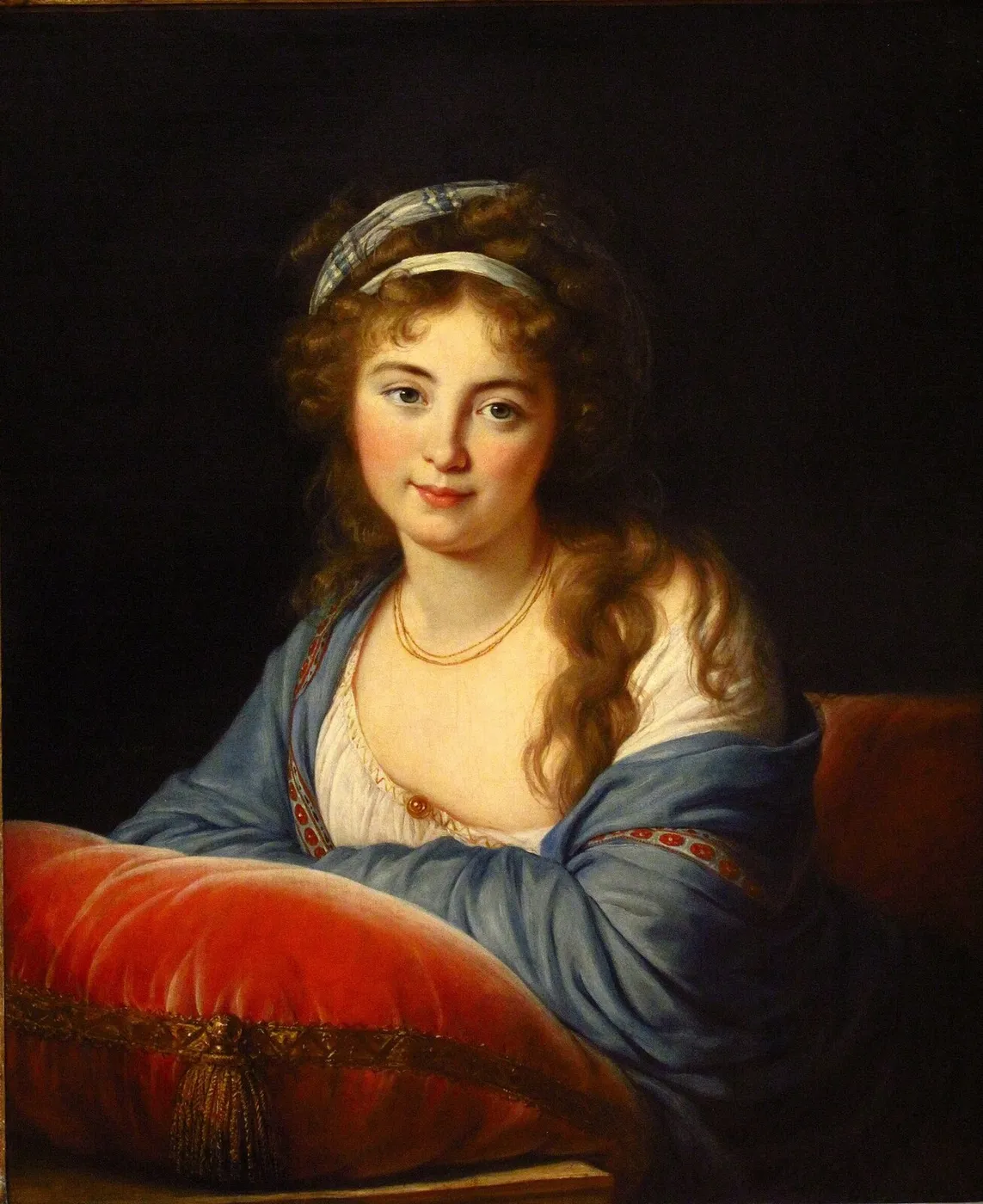 Countess Ekaterina Vassilievna Skavronskaia (1796) by Élisabeth Louise Vigée Le Brun — original painting reproduced as a hand-painted oil on canvas