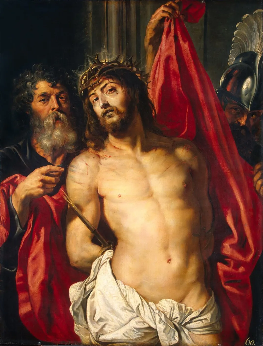 Crown of Thorns (1612) by Peter Paul Rubens — original painting reproduced as a hand-painted oil on canvas
