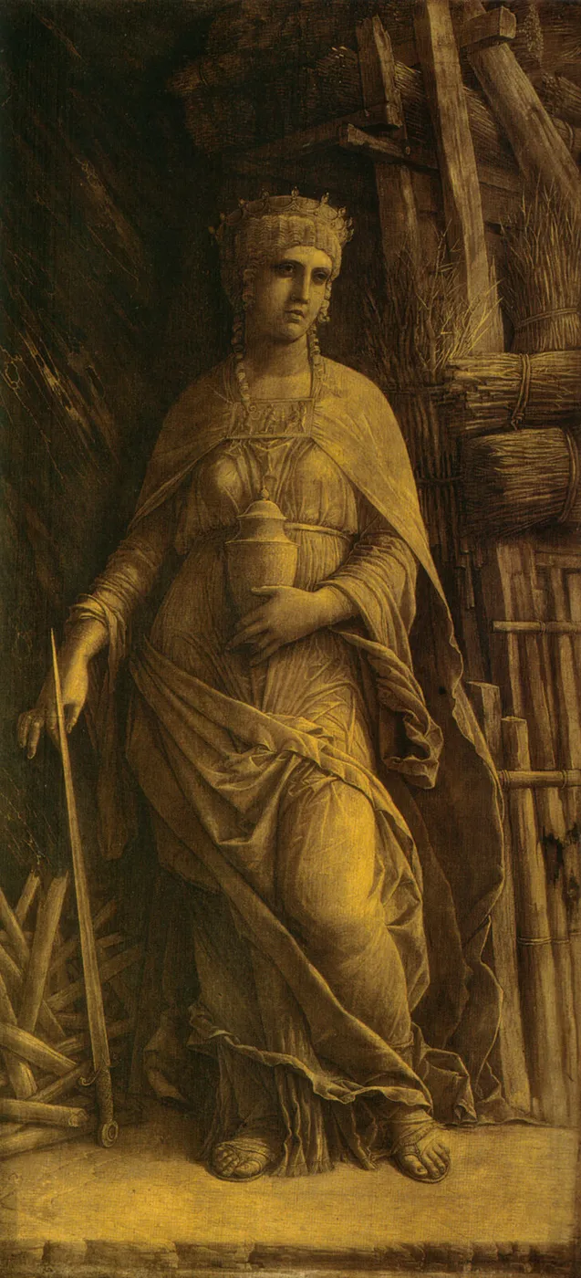 Dido (1495) by Andrea Mantegna — original painting reproduced as a hand-painted oil on canvas