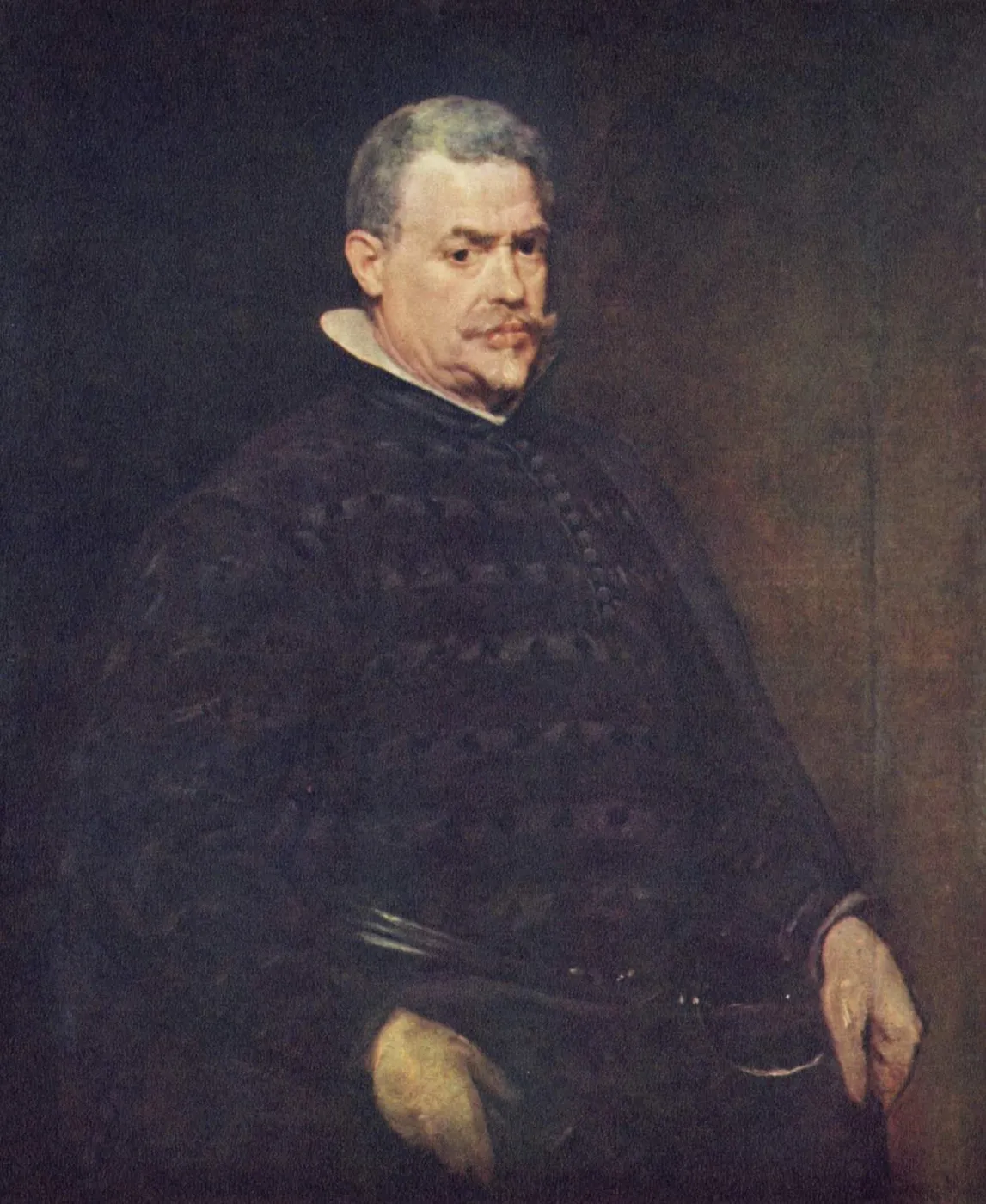 Don Juan Mateos (1634) by Diego Velázquez — original painting reproduced as a hand-painted oil on canvas