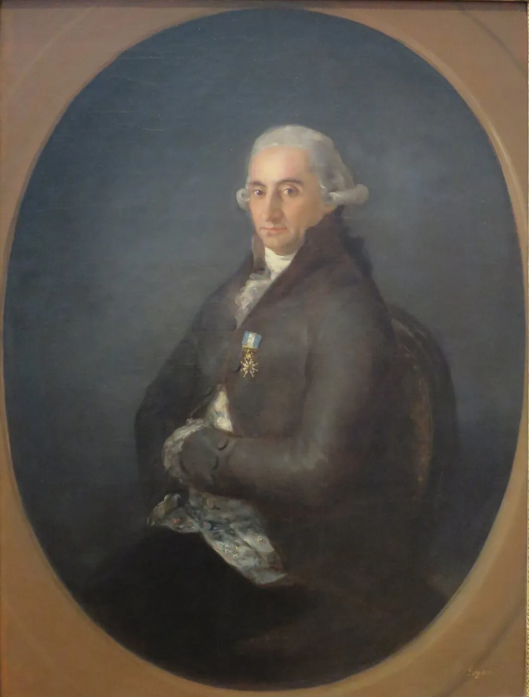 Don Ramon de Posada y Soto (1801) by Francisco Goya — original painting reproduced as a hand-painted oil on canvas