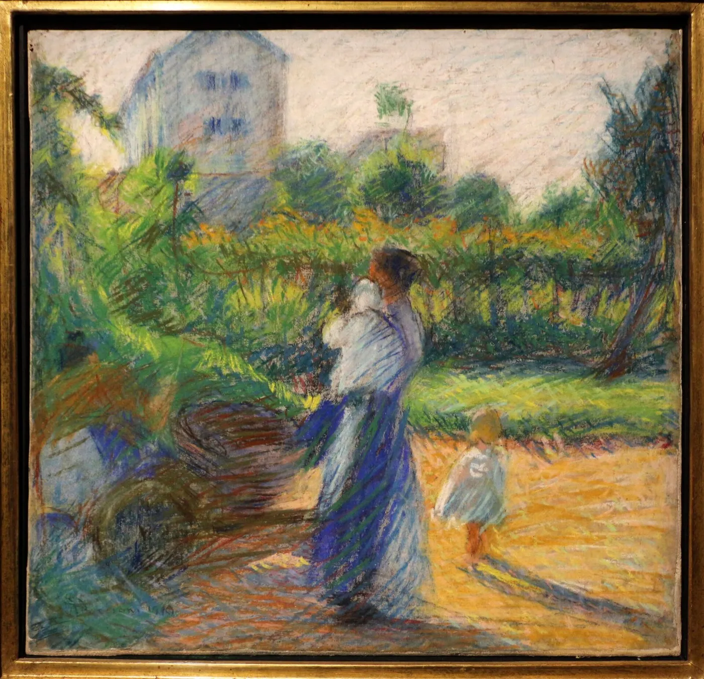 Donna in Giardino — Umberto Boccioni