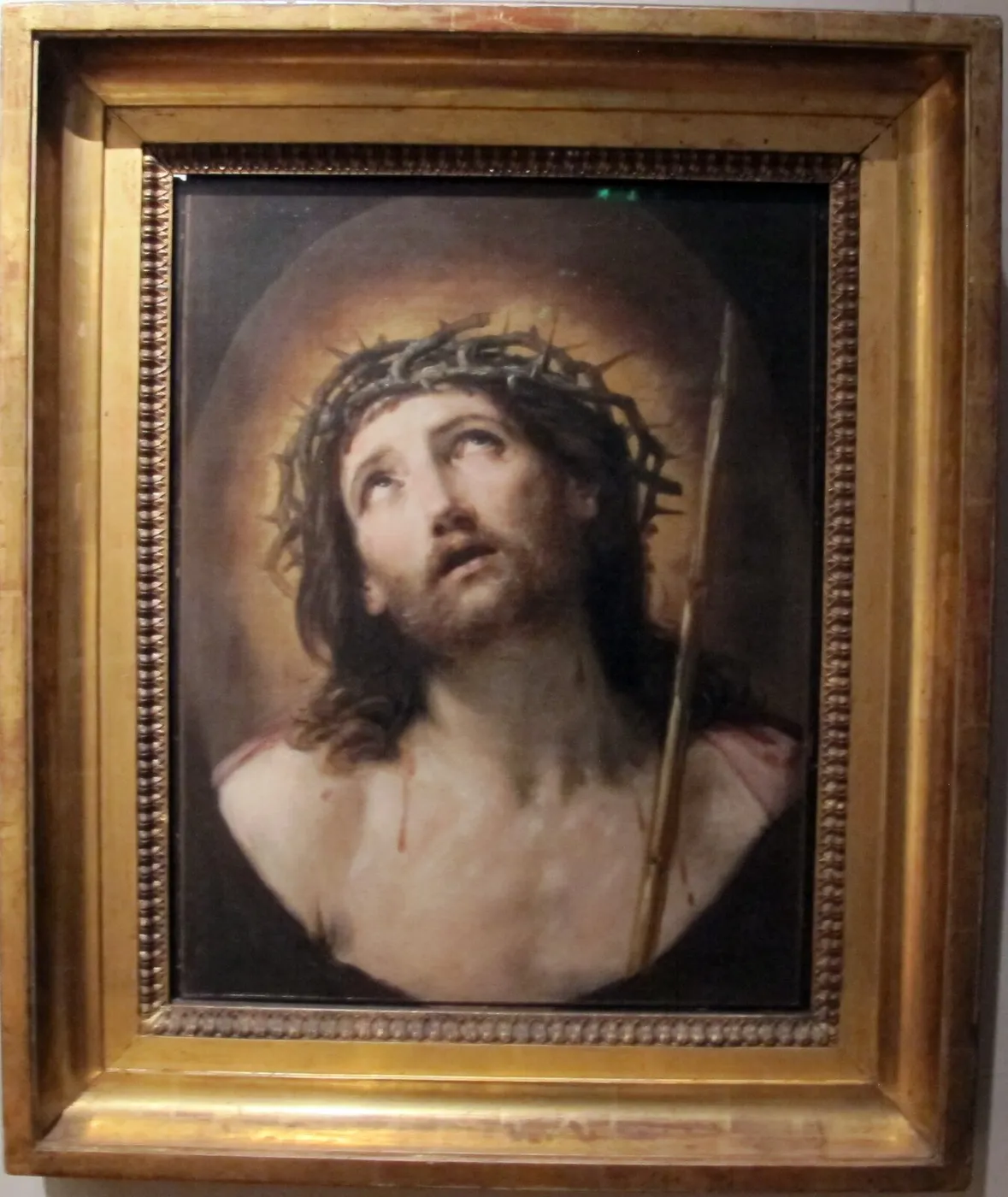 Ecce Homo (1639) by Guido Reni — original painting reproduced as a hand-painted oil on canvas