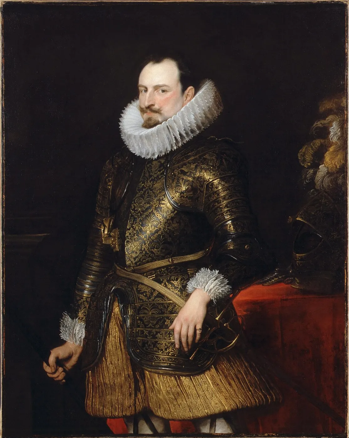 Emmanuel Philibert of Savoy, Prince of Oneglia (1624) by Anthony van Dyck — original painting reproduced as a hand-painted oil on canvas