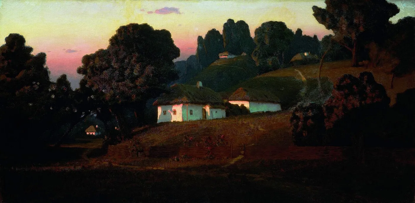 Evening in Ukraine — Arkhip Kuindzhi