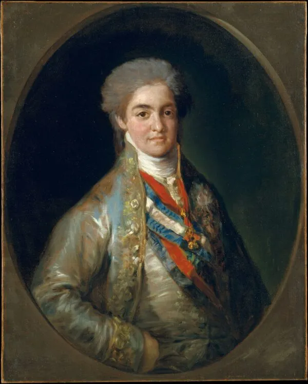 Ferdinand VII (1784–1833), Prince of Asturias (1800) by Francisco Goya — original painting reproduced as a hand-painted oil on canvas