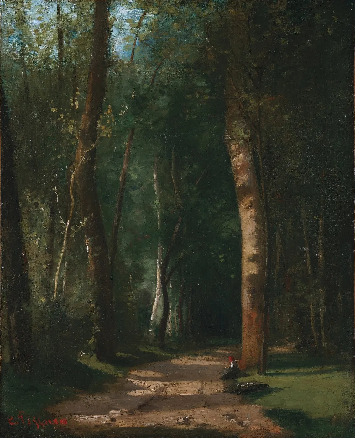 Forest Path — Camille Pissarro
