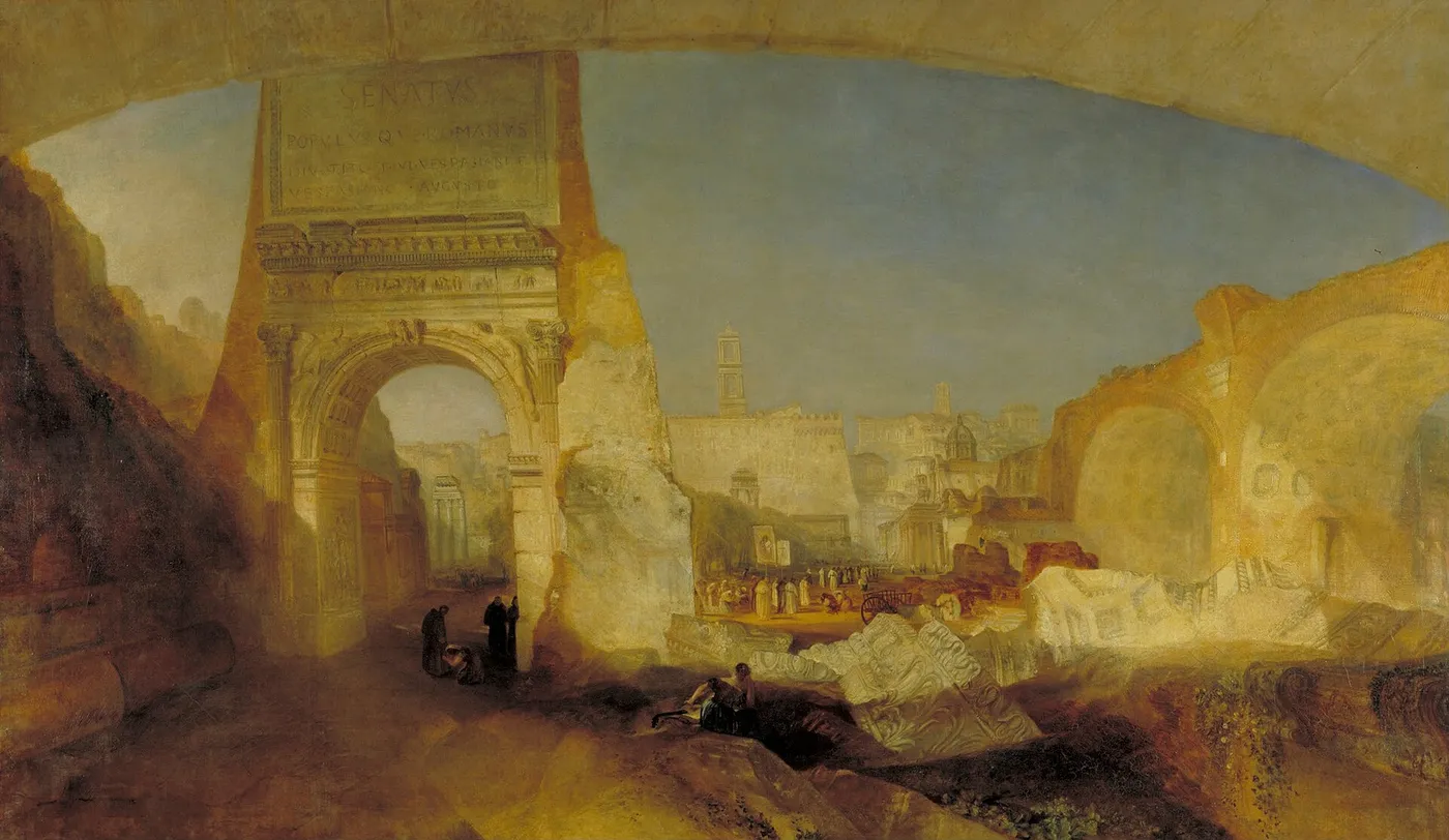 Forum Romanum, for Mr Soane's Museum — J. M. W. Turner