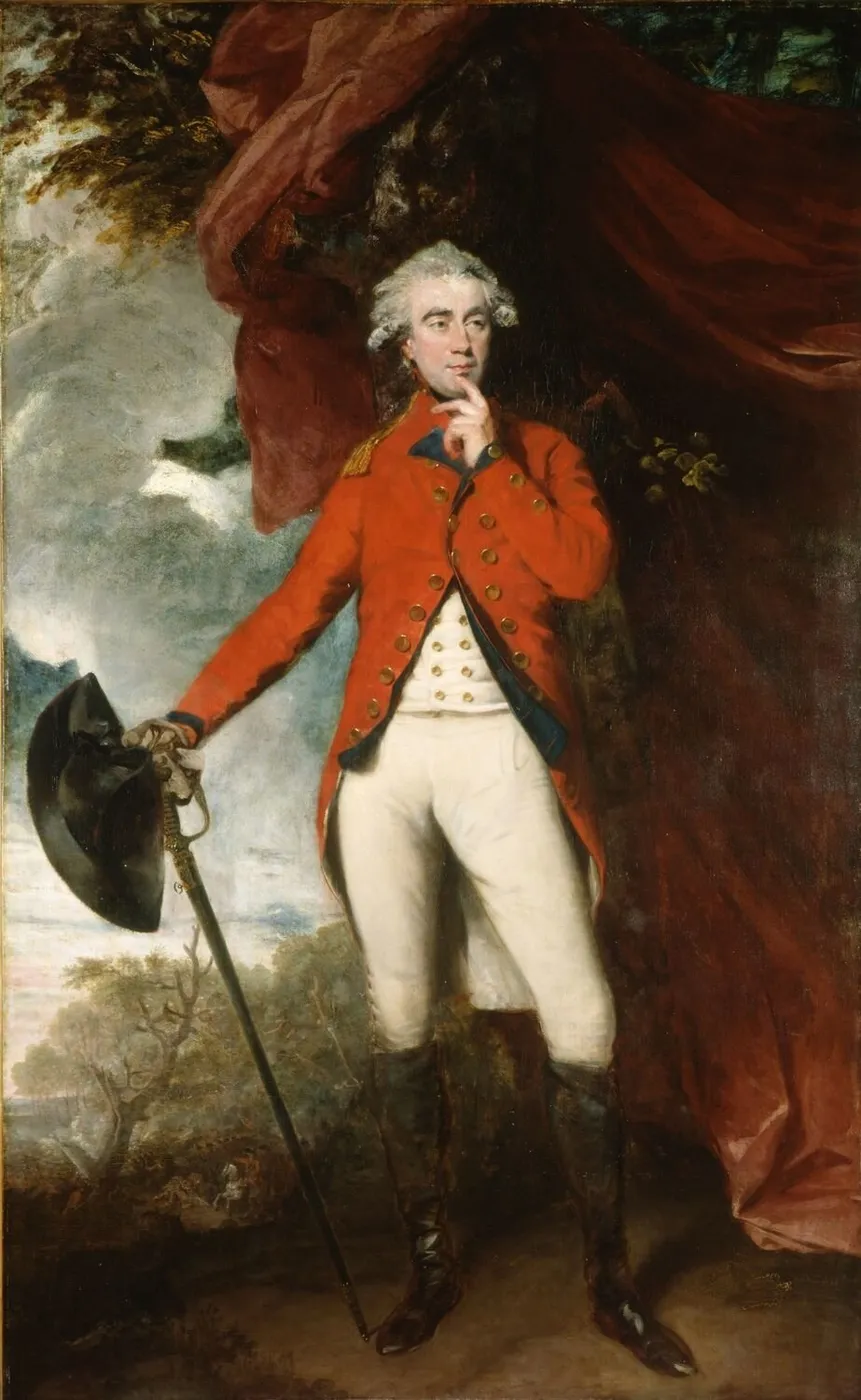 Francis Rawdon-Hastings (1754-1826), Second Earl of Moira and First Marquess of Hastings (1789) by Joshua Reynolds — original painting reproduced as a hand-painted oil on canvas