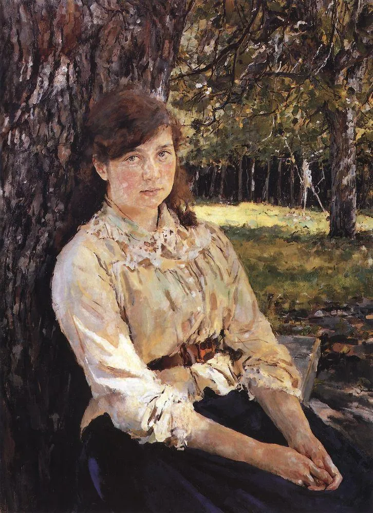 Girl in the Sunlight — Valentin Serov