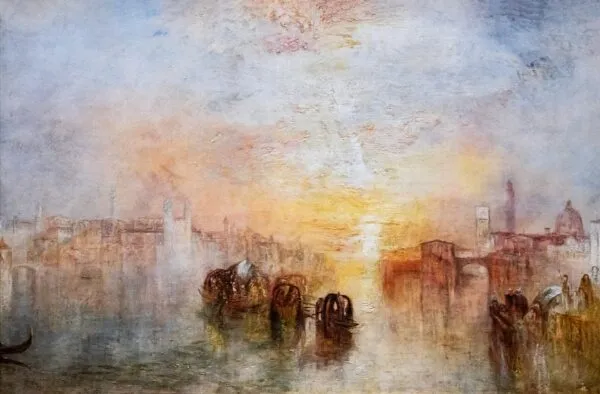 Going to the Ball (San Martino) (1846) by J. M. W. Turner — original painting reproduced as a hand-painted oil on canvas