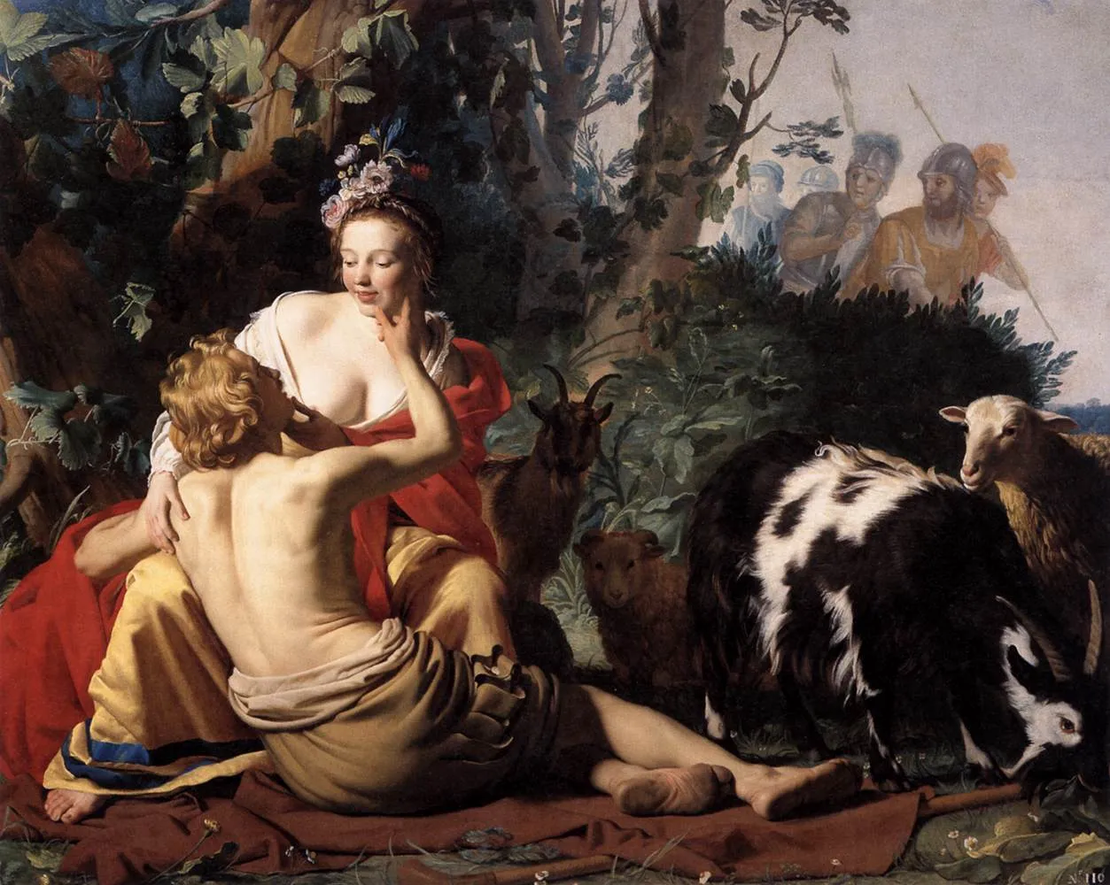 Granida and Daifilo — Gerard van Honthorst