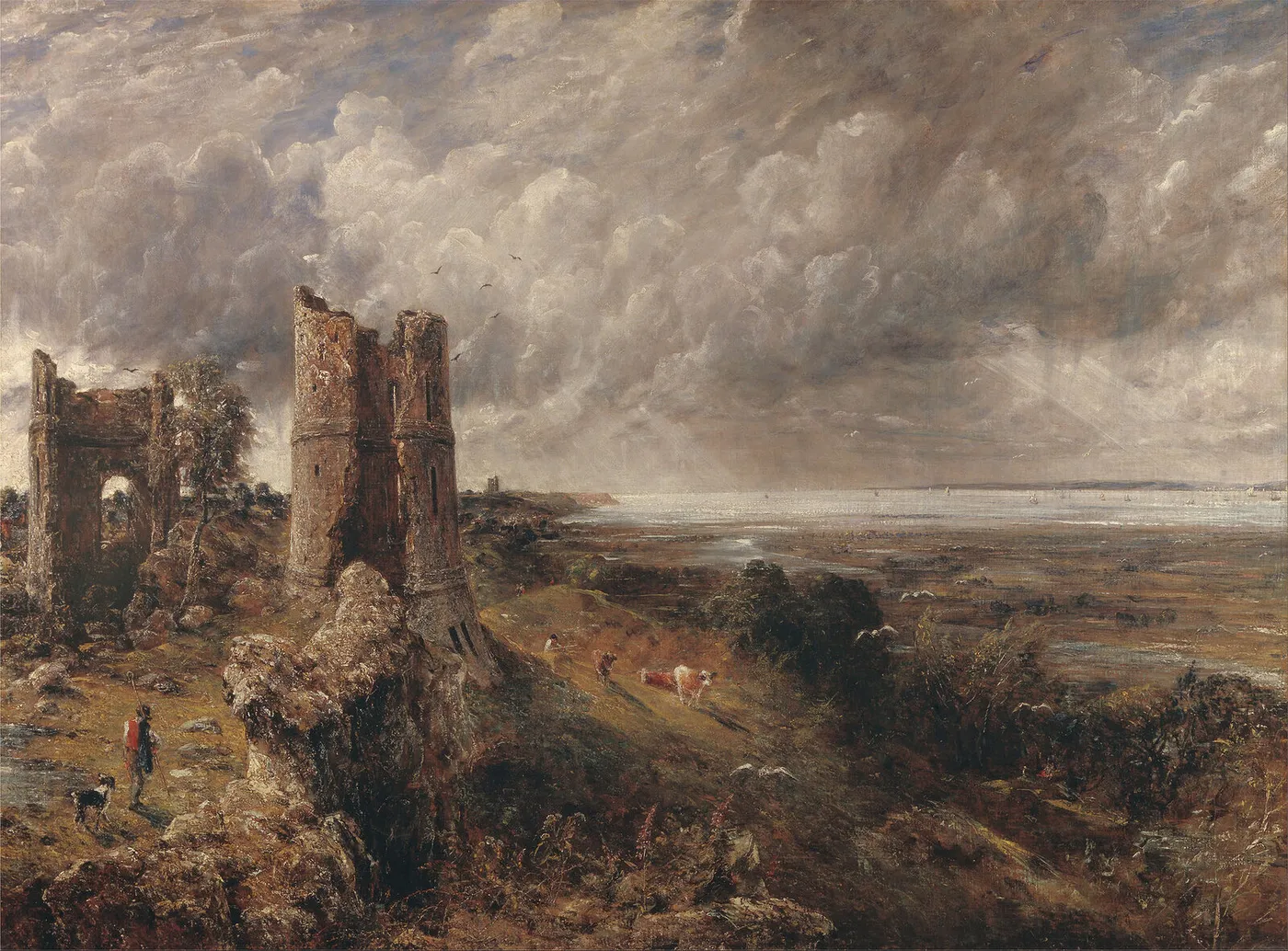 Hadleigh Castle, The Mouth of the Thames--Morning after a Stormy Night — John Constable