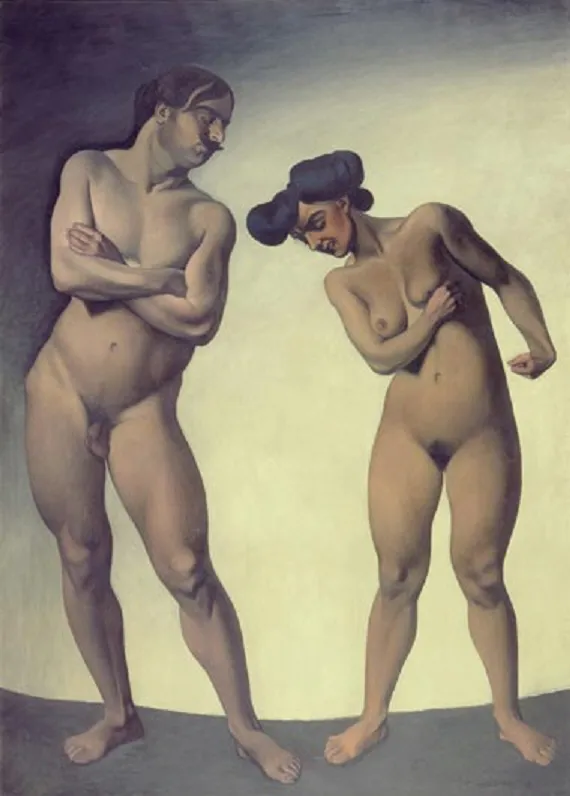 Hate (1908) by Félix Vallotton — original painting reproduced as a hand-painted oil on canvas