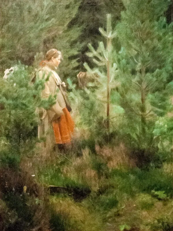 Herdsmaid (1908) by Anders Zorn — original painting reproduced as a hand-painted oil on canvas