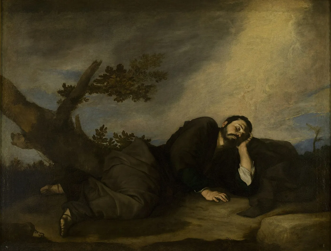 Jacob’s Dream (1639) by Jusepe de Ribera — original painting reproduced as a hand-painted oil on canvas