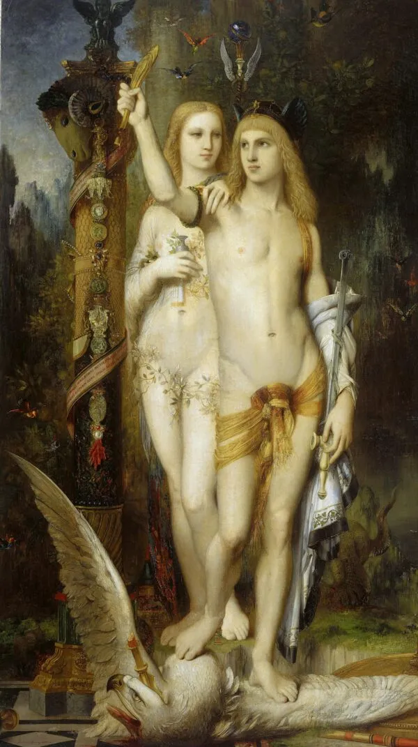 Jason (1865) by Gustave Moreau — original painting reproduced as a hand-painted oil on canvas