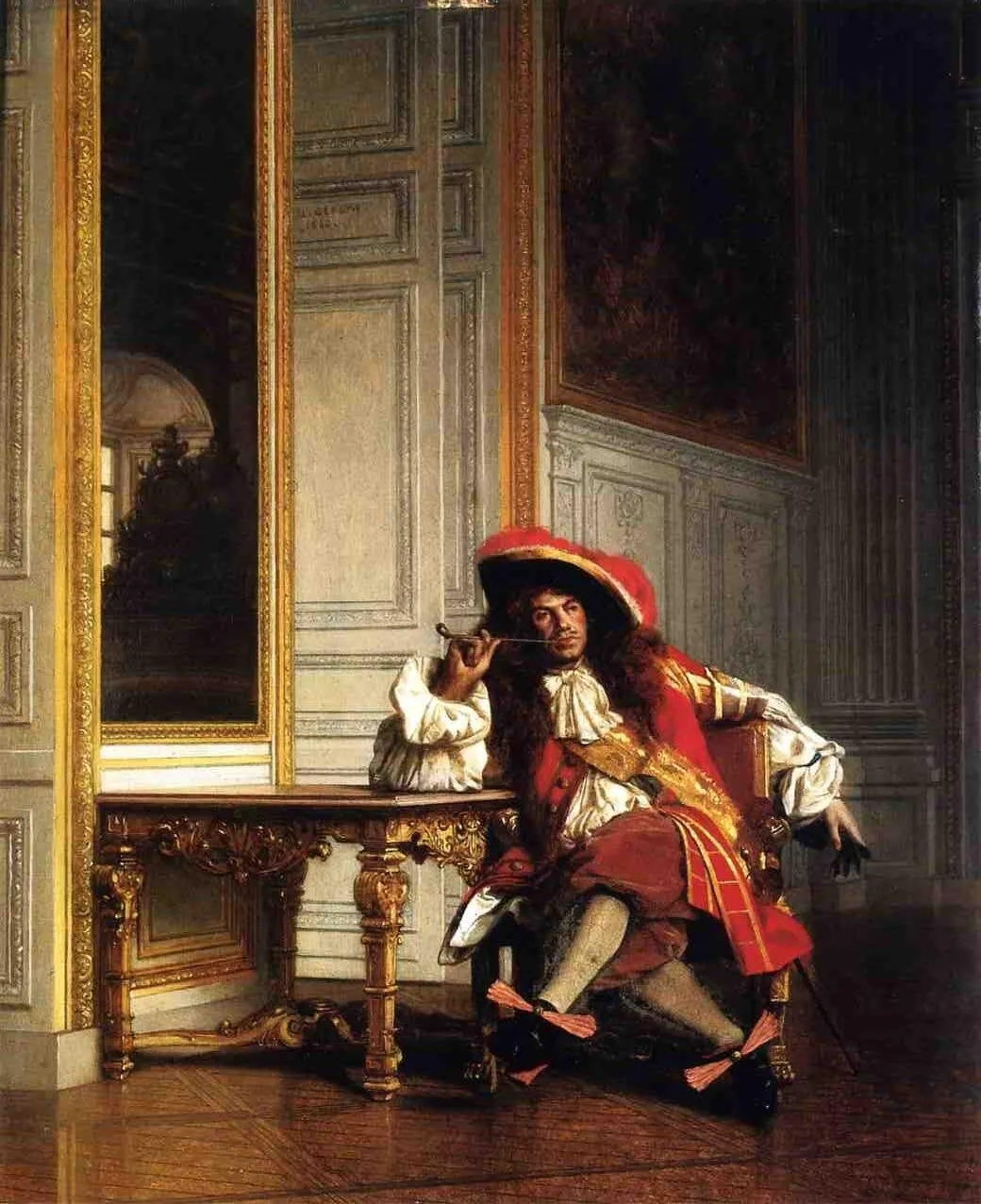 Jean Bart (1862) by Jean-Léon Gérôme — original painting reproduced as a hand-painted oil on canvas