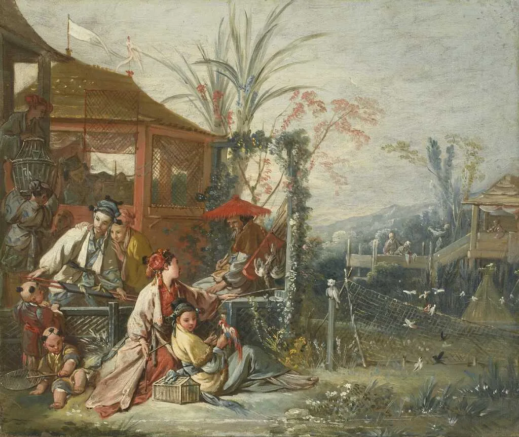 La Chasse chinoise — François Boucher