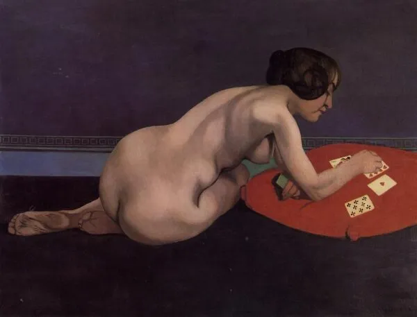 La Réussite (1912) by Félix Vallotton — original painting reproduced as a hand-painted oil on canvas