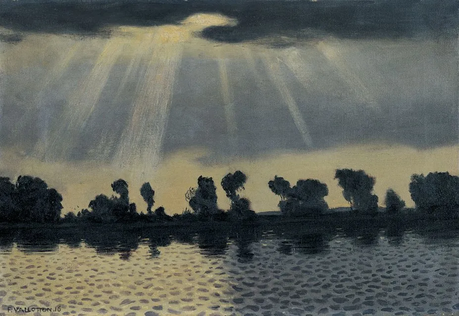 La Seine près des Andelys — Félix Vallotton