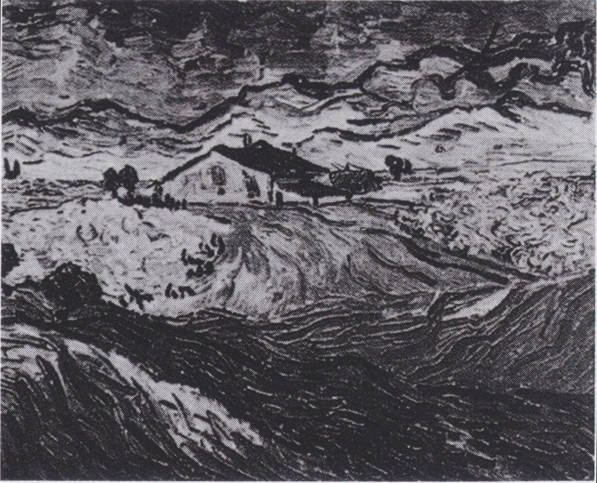Landscape in the Neighbourhood of Saint-Rémy — Vincent van Gogh