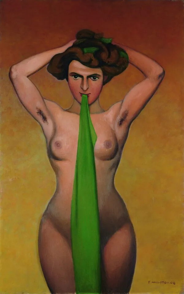 L’Automne (1908) by Félix Vallotton — original painting reproduced as a hand-painted oil on canvas
