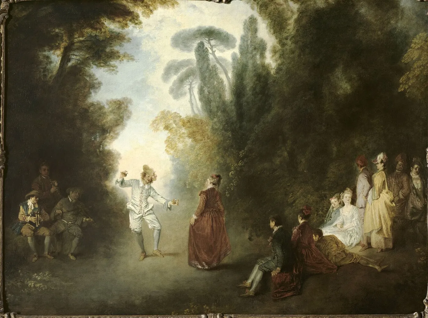 Le Bal champêtre — Jean-Antoine Watteau