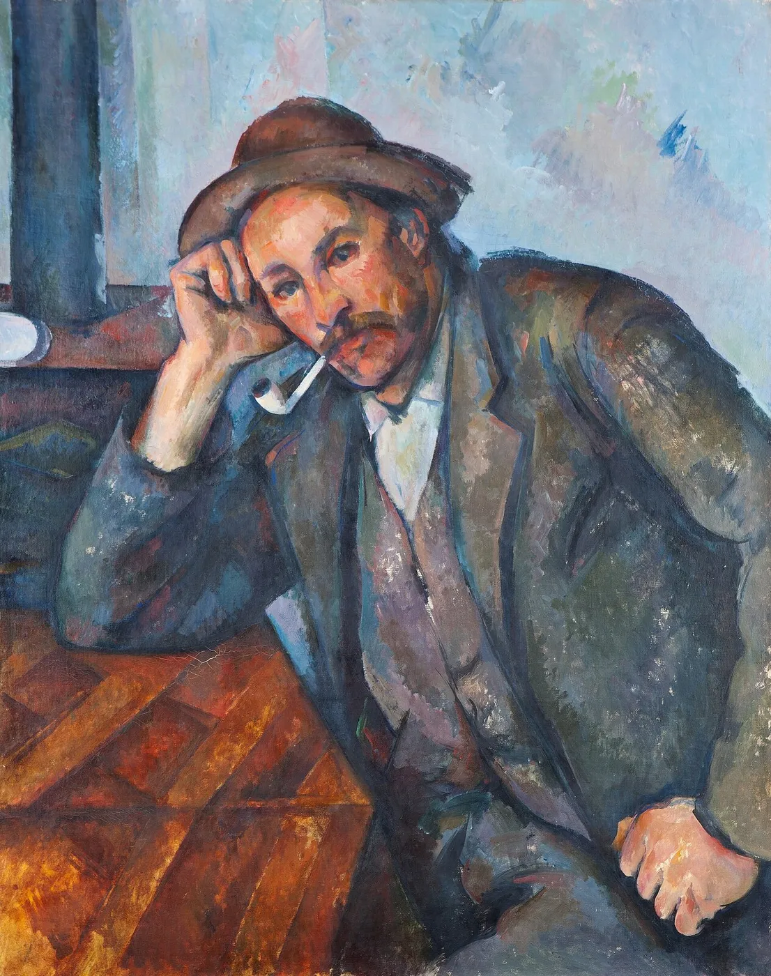 Le Fumeur accoudé — Paul Cézanne