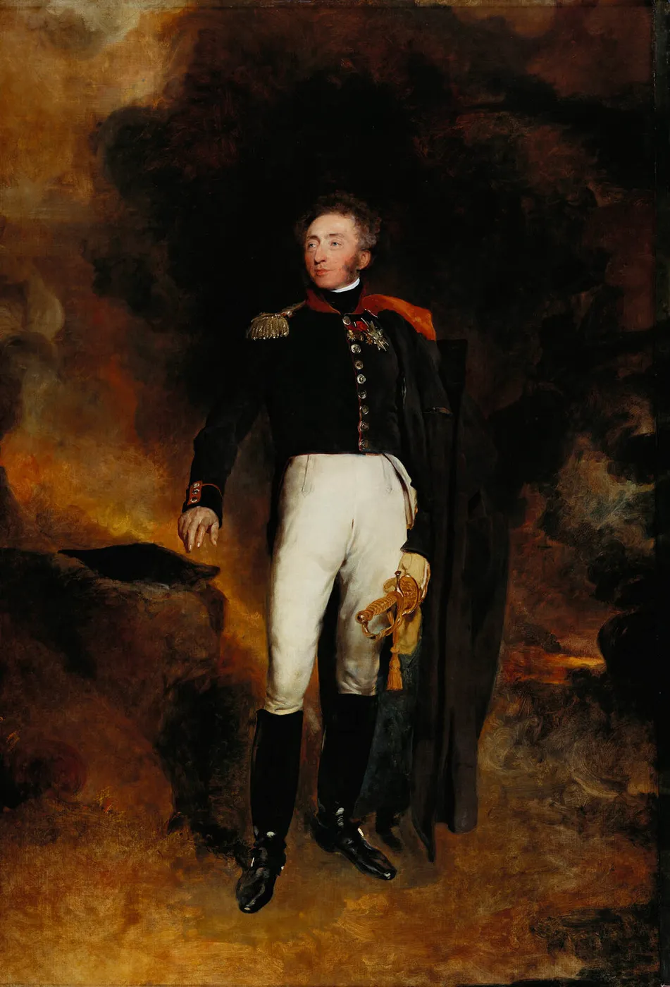 Louis-Antoine, Duke of Angoulême (1775-1844) (1825) by Thomas Lawrence — original painting reproduced as a hand-painted oil on canvas