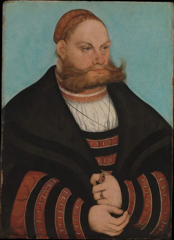 Lukas Spielhausen (1532) by Lucas Cranach the Elder — original painting reproduced as a hand-painted oil on canvas