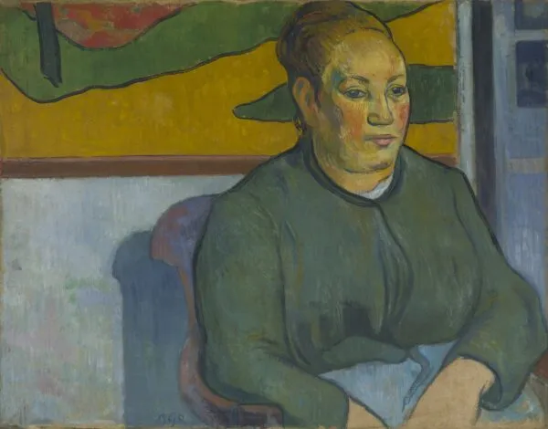 Madame Roulin (1888) by Paul Gauguin — original painting reproduced as a hand-painted oil on canvas